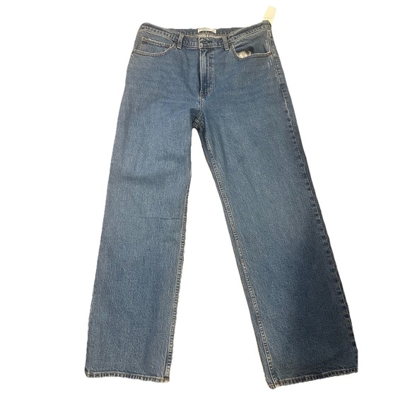 Abercrombie & Fitch Denim - Abercrombie Fitch Jeans Women's 90s Relaxed High Rise Medium Wash 32 NEW